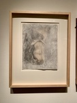 Siren Bathing, by Auguste Rodin, 1900. Graphite and watercolor. Museo Nacional de Bellas Artes, Buenos Aires by Wendy Howard