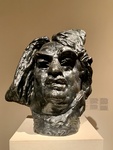 Monumental Head of Balzac, by Auguste Rodin, 1926. Sculpture in Bronze. Museo Nacional de Bellas Artes, Buenos Aires 1 by Wendy Howard