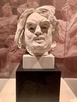 Paster Cast, Monumental Head of Balzac, by Auguste Rodin, 1926. Sculpture. Museo Nacional de Bellas Artes, Buenos Aires 3 by Wendy Howard
