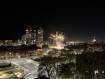 Fireworks over Puerto Madero, Buenos Aires. 5 by Wendy Howard