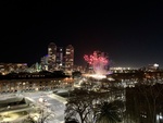 Fireworks over Puerto Madero, Buenos Aires. 6 by Wendy Howard