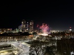 Fireworks over Puerto Madero, Buenos Aires. 8 by Wendy Howard