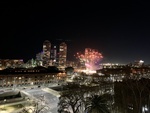 Fireworks over Puerto Madero, Buenos Aires. 10 by Wendy Howard