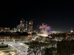 Fireworks over Puerto Madero, Buenos Aires. 12 by Wendy Howard