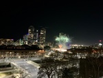 Fireworks over Puerto Madero, Buenos Aires. 13 by Wendy Howard