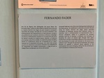 Singage Describing the Work of Artist Fernando Fader. Museo Benito Quinquela Martín, Caminito Neighborhood, Buenos Aires by Wendy Howard