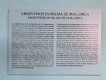 Singage Describing the Art Associated with Argentines in Palma de Mallorca. Museo Benito Quinquela Martín, Caminito Neighborhood, Buenos Aires by Wendy Howard