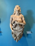Prow Figurehead Titled Maqueta del Pailbot: La República, by Lino Grilli, 19th Century; Polychrome Wood Carving. Museo Benito Quinquela Martín, Caminito Neighborhood, Buenos Aires by Wendy Howard
