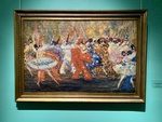 Painting Titled Pierrot Tango, by Santiago Stagnaro, 1913. Oil on Canvas. Museo Benito Quinquela Martín, Caminito Neighborhood, Buenos Aires by Wendy Howard