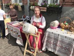 Local Artisan Creating Lace in Vladimir Oblast (Suzdal) by Wendy S. Howard EdD