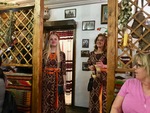 Ukranian Resturaunt Tradtional Dress by Wendy S. Howard EdD