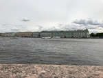 Hermitage Museum across the Neva River by Wendy S. Howard EdD