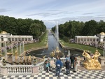 Peterhof Palace Water Display by Wendy S. Howard EdD