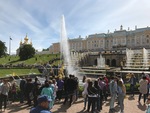 Admiring Peterhof Palace by Wendy S. Howard EdD
