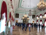 The Throne Room in Peterhof Palace by Wendy S. Howard EdD