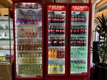 Soft drink selection at the student union cafeteria in Edificio San Alberto Magno, Universidad Catolica Argentina, Puerto Madero by Wendy Howard