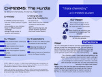 CHM2045C: The Hurdle by Benjamin F. Cherkasskiy, Kira Garvey, and Abigail David