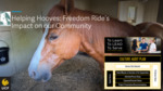 Helping Hooves: Freedom Ride's Impact on our Community by Miles R. McKnight Mr., Gabrielle Lunden, Isabella Santos, Brintlee Burchfield, and University of Central Florida