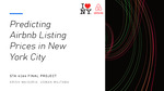 What Makes a Listing Worth More? A Regression Analysis of Airbnb Pricing Factors in New York City
