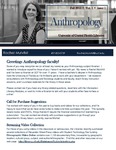 The Subject Librarian Newsletter, Anthropology, Fall 2013