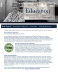 The Subject Librarian Newsletter, Education and Human Performance, Spring 2015 by Terrie Sypolt