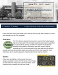 The Subject Librarian Newsletter, Public Administration, Spring 2015 by Linda Colding