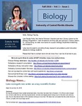 The Subject Librarian Newsletter, Biology, Fall 2016 by Sandy Avila