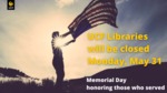 Holiday Closure - Memorial Day - Twitter by Megan M. Haught
