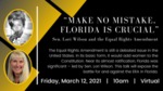 "Make No Mistake, Florida is Crucial" Talk - March 2021 - Facebook Event by Megan M. Haught