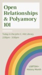 Open Relationships & Polyamory 101 - LGBTQIA+ History Month - Instagram Story by Megan M. Haught