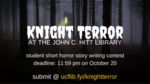 Knight Terror - October 2017 - Digital Sign by Megan M. Haught