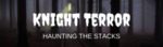Knight Terror: Haunting the Stacks - October 2018 - Blog Header by Megan M. Haught