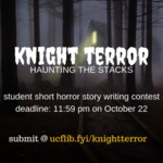 Knight Terror: Haunting the Stacks - October 2018 - Instagram by Megan M. Haught