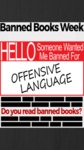 Banned Books Week - Offensive Language image 2 - Instagram Story by Megan M. Haught