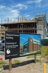 Physical Sciences, construction sign