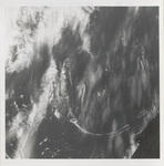 Island of Hawaii and Curved Cloud Formations Viewed During Skylab 4 Mission