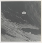 Large Island and Icebergs in the South Atlantic Viewed During Skylab 4 Mission