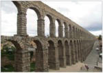Segovia Aqueduct by Lana Williams