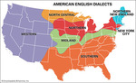 Map of Socio-Linguistics by Encyclopedia Britanica