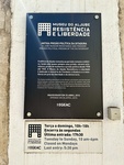 Information plaque at Museu do Aljube about its history as a political prison in Lisbon by Wendy Howard