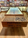 Display of historical documents at Museu do Aljube in Lisboa highlighting Portugal's resistance from 1890 to 1976 by Wendy Howard