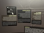 Display of African territories in Museu do Aljube in Lisbon by Wendy Howard