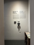 Historical display of police communication in Museu do Aljube in Lisbon, Portugal by Wendy Howard