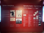 Historical exhibit on Angola's escape and consciousness at Museu do Aljube in Lisbon by Wendy Howard
