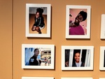 Vibrant expressions captured in a Lisboa art gallery featuring diverse faces and stories by Wendy Howard