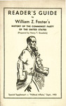 Readers guide to William Z. Fosters History of the Communist Party of the United States: