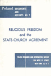 Religious freedom and the state-church agreement. by Polish Research and Information Service