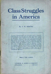 Class struggles in America by A. M. Simons