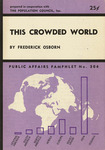 This crowded world. by Frederick Henry Osborn