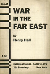 War in the Far East by Henry Hall